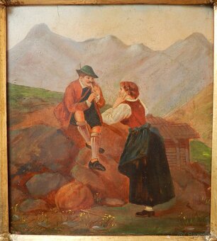 Zbierka obrazov romantické krajiny - 2