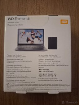 Externy disk WD Elements - 2