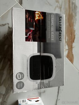 Keramický teplovzdušný ventilátor nový - 2