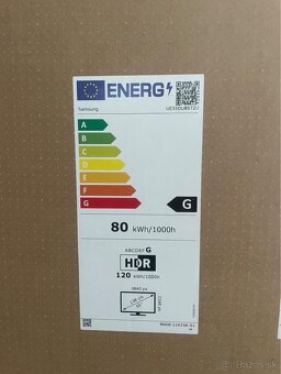 Samsung Crystal UHD 55” (4K HDR) – úplne nový, zabalený - 2