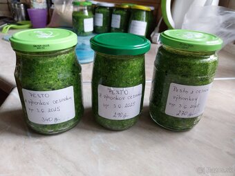 Pesto z výhonkov cesnaku - 2