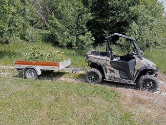Štiepkovanie, kosenie, čistenie pozemkov, preprava materiálu - 2