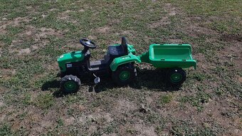 Detsky šlapaci traktor s vlečkou - 2