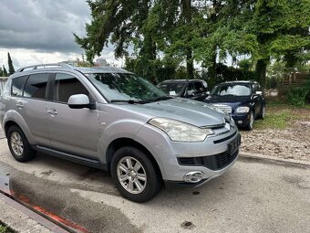 Citroen C-crosser 2.2D 115KW rok 2008 4x4 strieborna - 2