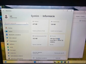 DELL LATITUDE 5420 i7 11gen 32GB/512GB touch fhd - 2