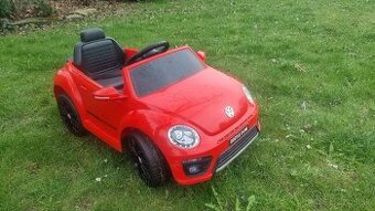 VW NEW BEETLE Auto na batériu 2.4G, LED, FM RÁDIO BLUETOOTH - 2