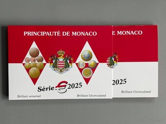 Monako set mincí 2025 - 2