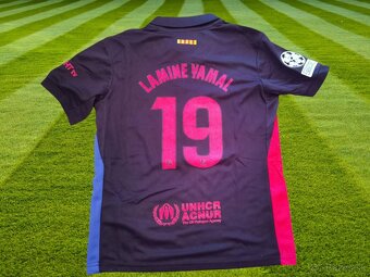dres YAMAL č.19 FC Barcelona black 24/25 - 2