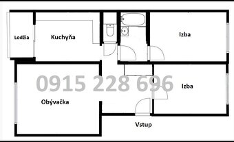 REZERVOVANÉ 3-izbový byt - sídlisko Zapotočky (Prievidza) - 2