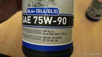 Prevodový olej 75W-90 Liqui moly - 2