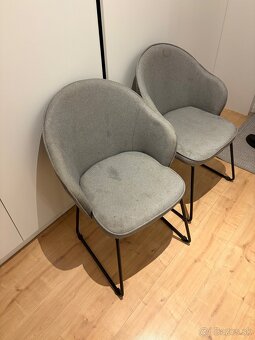 2 jedálenské stoličky - 2