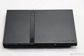 PS2 Slim SCPH-77004 + originál ovládač + originál káble - 2