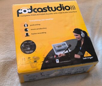 Predám Behringer Podcast Studio - 2