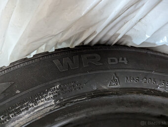 Zimne Pneu + Plechove disky: Nokian WR-D4 (M+S) - 2
