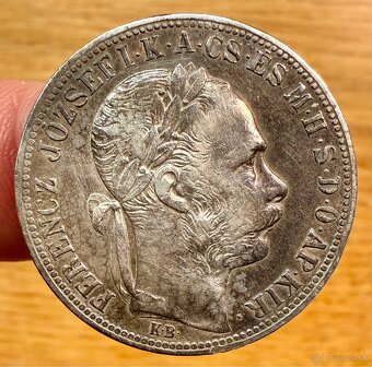 Predám 1 Forint 1892 KB - Fiume - 2