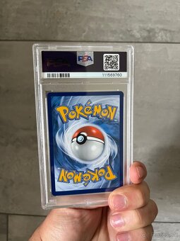 Pikachu pokemon van gogh grey felt hat psa 9 graded - 2
