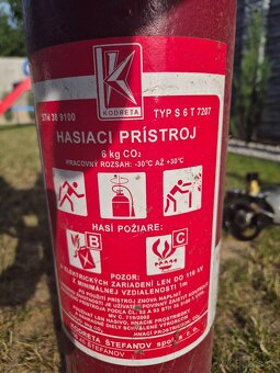 CO flaša / hasiaci prístroj - 2