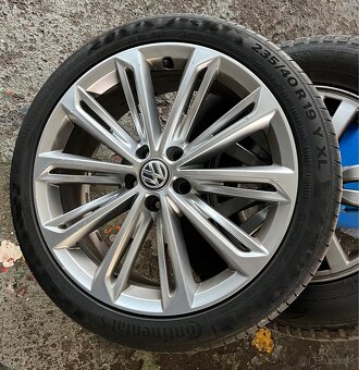 Disky VW verona 19” vrátane letných pneumatík Continental - 2
