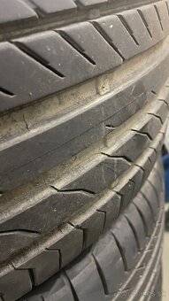 VW originalne hlinikove disky (elektrony) 17“ + letne pneu - 2