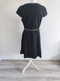 čierne šaty - veľkosť 44, značka Orsay - 2