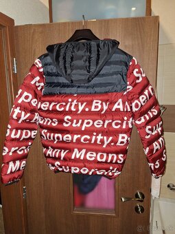 Zimná prešívaná pánska bunda M - 2