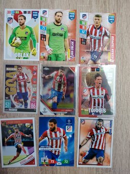 Atletico Madrid - futbalové kartičky - 2