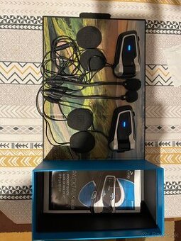 Predám 2x intercom na moto Cardo Packtalk Bold JBL - 2