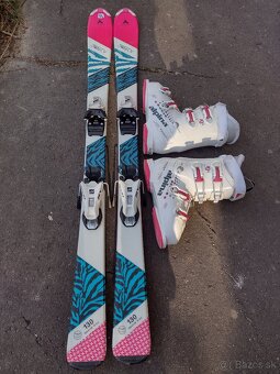 lyže 140cm,130cm - 2