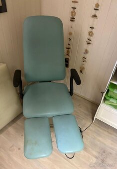Elektricke pedikérské křeslo zelené euroclinic 1 motor - 2