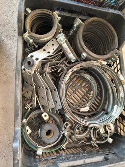 objímky, spony  pre VZT, a kanalízáciu a elektro - 2