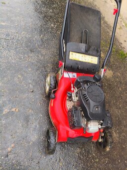 Kosačka Hecht s pojazdom - 2