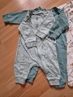 Pyžamká 56-62, 0-3 mesiace - 2