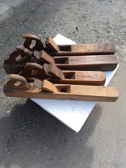 Stare velke drevene hobliky - 2