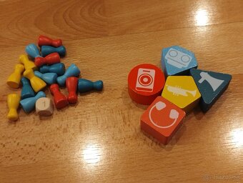 Drevenná multiaktívna kocka - 2