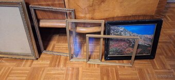 6ks starožitné rámy spolu - 2