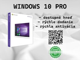 [✅HNEĎ] Windows 10 Pro/Home [RETAIL - DOŽIVOTNÁ] - 2