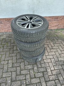 Orig. Mercedes disky R17 so zimnými pneumatikami 225/55 R17 - 2