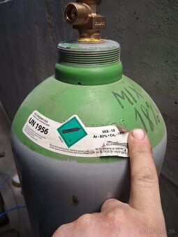 Flaša 50L co2 argon mix - 2