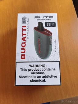 Ponúkam na predaj elektronické cigarety sú BUGATII - 2