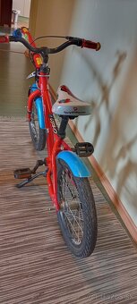 Detský bicykel s ťažnou tyčou - 2