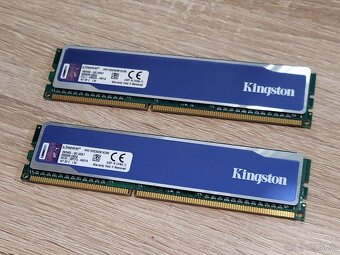 RAM Kingston blu. DDR3 2x 4GB 1333 MHz, CL9 - 2