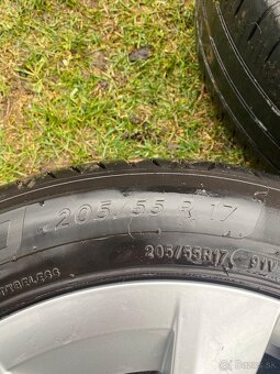 Alu disky 205/55 R17 škoda rotare - 2