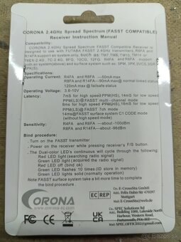 Predám rc primač - 2