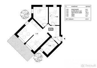 BOSEN | Svetlý 3 izbový apartmán A01, Liptovský Mikuláš - On - 2