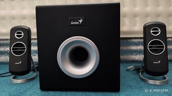 PC/NTB Repro Genius SW-V2.1 1500, čierno-strieborné - 2