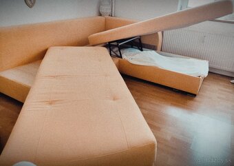 L-ková rohová sedacia súprava s úložným priestorom - 2