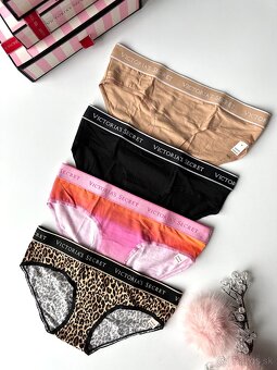 Victoria’s Secret pink nohavičky S - 2