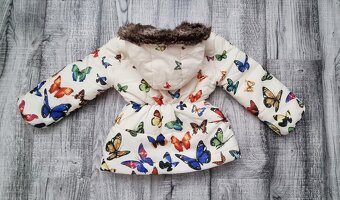 Detska bundička dievčenská veľkosť 110 - 2