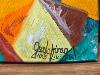 Predám obraz - Gustáv Virág - Harlekýn - 2