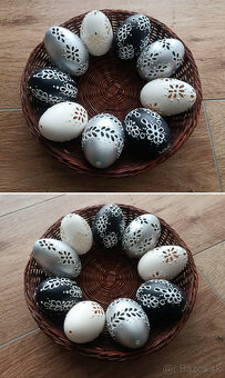 Slepačie vŕtané kraslice Madeira - 2